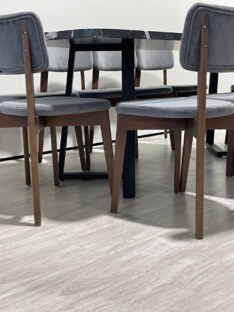 Стол кухонный обеденный прямоугольный дизайнерский лофт THETABLE RU 250х100 2.12.2/1.1