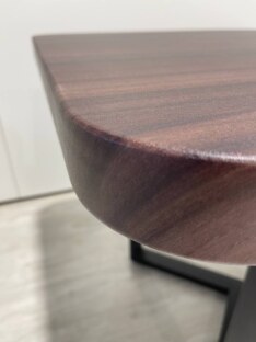 Стол кухонный обеденный прямоугольный дизайнерский лофт THETABLE RU 250х100 9.11/3.1