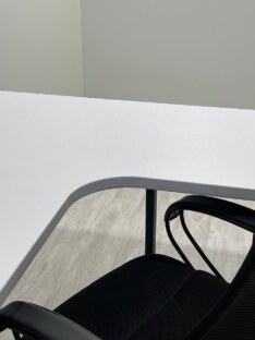Стол письменный угловой дизайнерский лофт THETABLE RU 120х120 2.23/3.1
