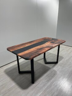 Стол письменный прямоугольный дизайнерский лофт THETABLE RU 120х80 3.8/3.1