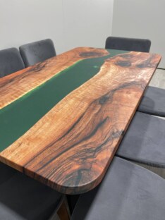 Стол кухонный обеденный прямоугольный дизайнерский лофт THETABLE 120х80 3.10/1.1