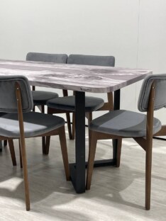 Стол кухонный обеденный прямоугольный дизайнерский лофт THETABLE RU 160х80 3.27/3.1 Стол кухонный обеденный прямоугольный дизайнерский лофт THETABLE RU 160х80 3.27/3.1