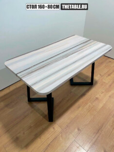 Стол письменный прямоугольный дизайнерский лофт THETABLE RU 160х80 2.27/1.1 Стол письменный прямоугольный дизайнерский лофт THETABLE RU 160х80 2.27/1.1