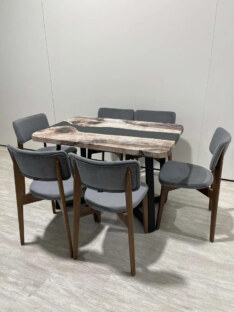 Стол кухонный обеденный прямоугольный дизайнерский лофт THETABLE RU 120х80 3.30/1.1 Стол кухонный обеденный прямоугольный дизайнерский лофт THETABLE RU 120х80 3.30/1.1