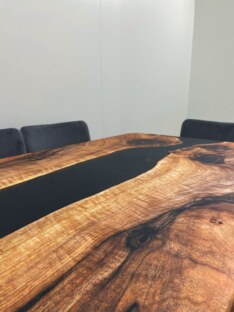 Стол кухонный обеденный прямоугольный дизайнерский лофт THETABLE RU 120х80 3.8/1.1