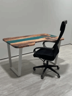 Стол компьютерный с вырезом 140х80 см 221-3.14/140/80/32/2.2