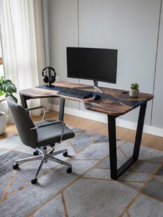Стол обеденный THETABLE  120x70 см 6-3.26/120/70/22/2.1 с отверстием под провода